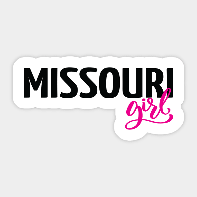 Missouri Girl Sticker by ProjectX23Red